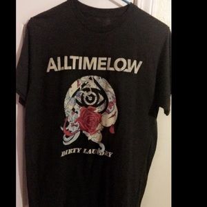 Dark grey All time low / ATL Band Shirt XL